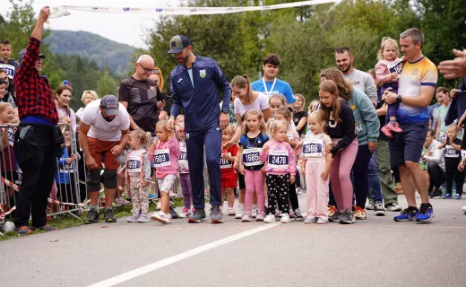 Dzieci też miały swój bieg na Festiwalu Biegowym. Była radość i zdrowa rywalizacja  - 12